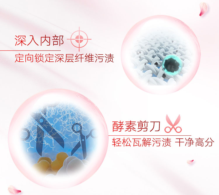 奥妙全自动含金纺馨香精华无磷洗衣粉淡雅樱花1700g（新老包装随机发货）-京东