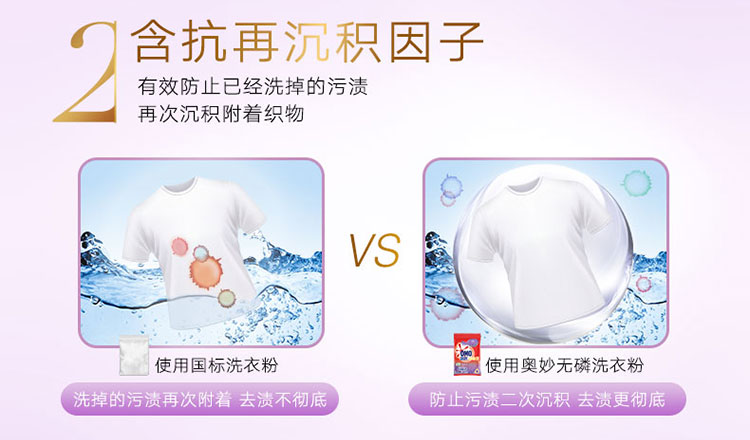 奥妙全自动含金纺馨香精华无磷洗衣粉怡神薰衣草3000g（新老...-京东